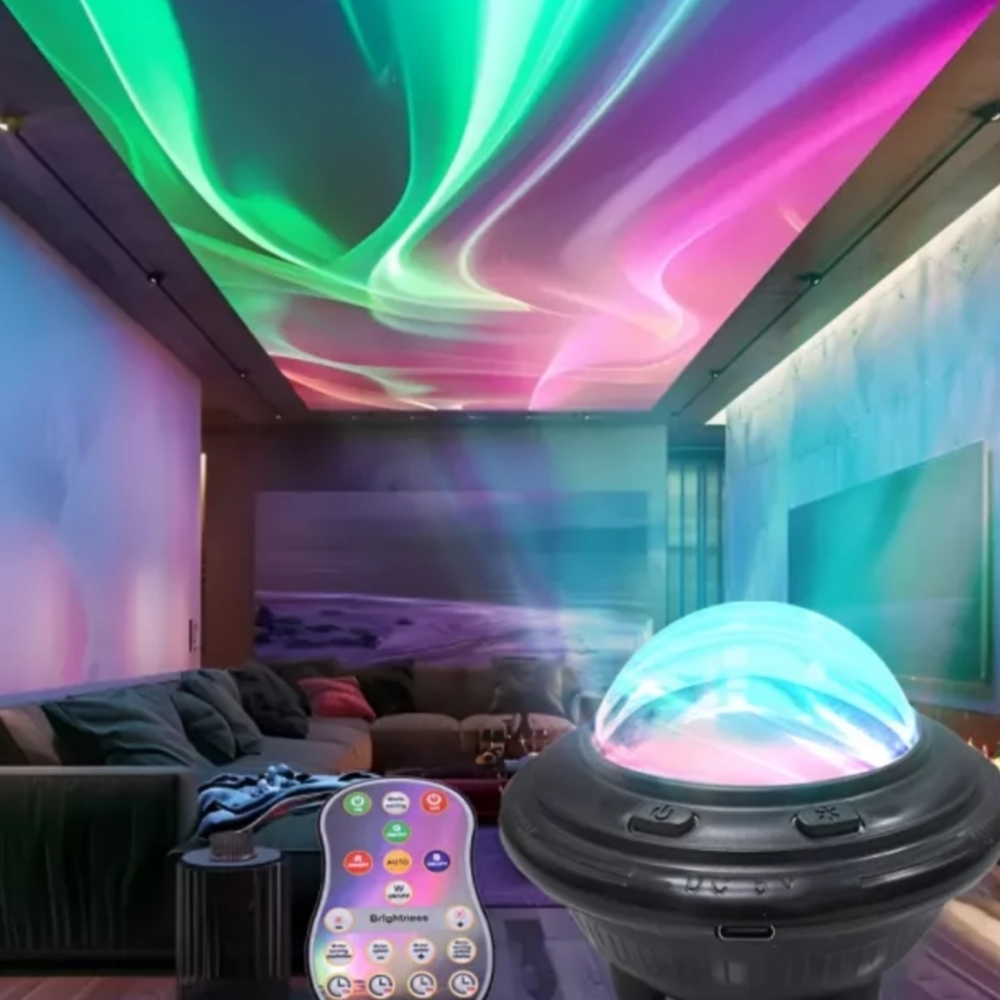 LED Galaxy Projector with Remote